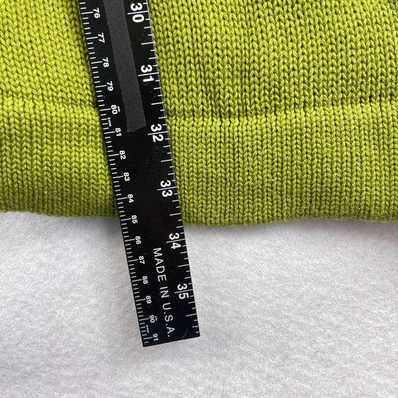 NWT WILLOW Womens XL Green Cardigan Button Up Spread Collar Soft Knit Duster - Picture 11 of 12